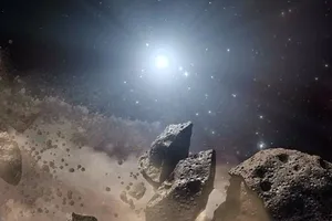 Thiên thạch khổng lồ lao đến gần Trái đất