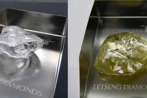Tìm được 2 viên kim cương quý kích cỡ khủng