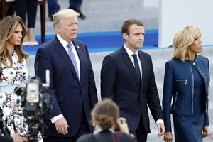 Lần đầu Tổng thống Trump mở 'quốc yến' đón khách