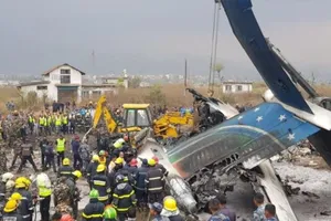 Máy bay rơi ở Nepal: Ít nhất 49 người chết