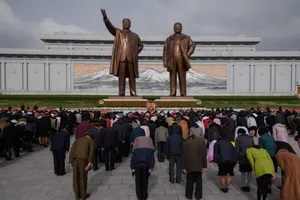 Tên lửa vắng bóng trong dịp lễ 'Ngày mặt trời' ở Triều Tiên