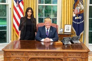 Ông Trump tiếp Kim Kardashian tại Nhà Trắng