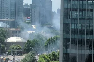 Nổ lớn gần Đại sứ quán Mỹ ở Trung Quốc