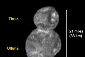 Cận cảnh vật thể Ultima Thule ở rìa hệ mặt trời