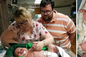 Bé sơ sinh nặng gần 6,7 kg