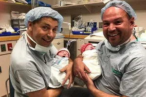 Choáng với cặp song sinh 'cùng mẹ khác cha'