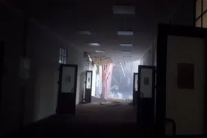 Sập tòa nhà trường đại học ở Nga, sơ tán an toàn 86 người