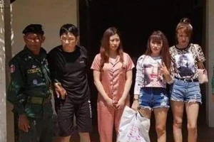 4 người Việt bị bắt vì buôn ma túy ở Campuchia