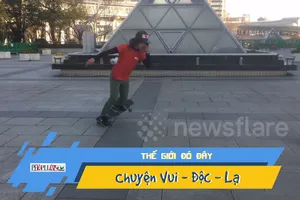 Video: Màn trình diễn ván trượt đỉnh cao của cậu bé 16 tuổi