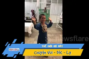 Video: Thích thú với điệu nhảy của cậu bé chân gỗ