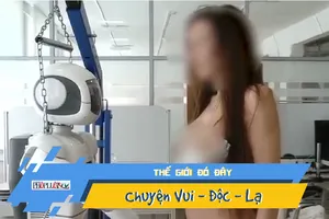 Video: Choáng với robot nhận biết 'núi đôi' thật hay dỏm