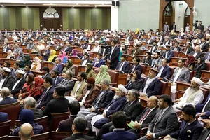 Nghị sĩ xách dao chạy quanh Quốc hội vì bất đồng quan điểm