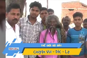 Người đàn ông 40 năm không cắt tóc, gội đầu