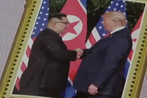 Triều Tiên phát hành tem kỷ niệm một năm thượng đỉnh Mỹ-Triều