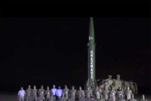 Pakistan thử nghiệm thành công tên lửa đạn đạo 