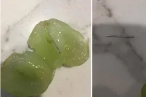 Úc: Phát hiện kim khâu trong trái nho