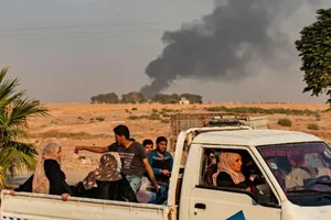 Người Kurd nháo nhào di tản sau khi Syria bị tấn công
