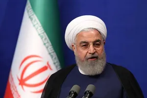 Tổng thống Iran Hassan Rouhani . Ảnh: REUTERS
