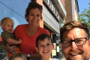 Ảnh chụp gia đình bà Maeve Kennedy Townsend McKean. Ảnh: FACEBOOK