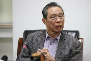 Bác sĩ Chung Nam Sơn, nhân vật hàng đầu trong cuộc chiến chống dịch COVID-19 ở Trung Quốc. Ảnh: AP