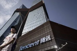 Tencent là công ty có giá trị thứ hai của Châu Á, sau Alibaba. Ảnh: BLOOMBERG