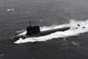 Tàu ngầm Nhật va chạm tàu Hong Kong ở gần đảo Shikoku