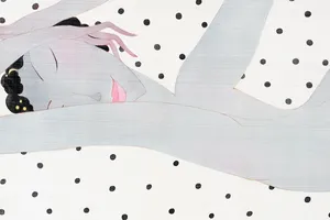 Xem tranh lụa khoả thân 18+ của Bùi Tiến Tuấn