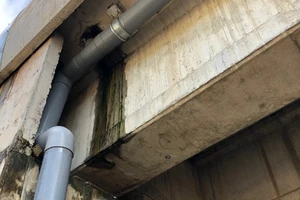 Kiểm tra hầm chui cao tốc Đà Nẵng-Quảng Ngãi bị thấm dột