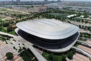 Cung thể thao Tiên Sơn rộng hơn 94.000 m2. Ảnh: BÙI TOÀN