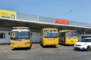 Từ hôm nay, xe buýt Quảng Nam không được vào nội thành Đà Nẵng