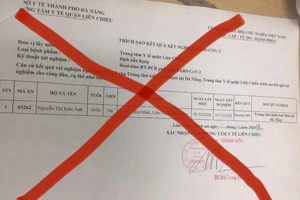 Cảnh báo giả mạo kết quả dương tính với COVID-19 tại Đà Nẵng