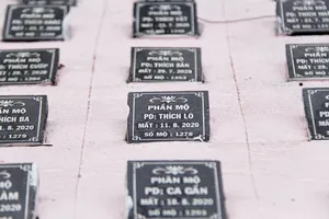 1 nghĩa trang thai nhi tại Đà Nẵng bị đình chỉ hoạt động