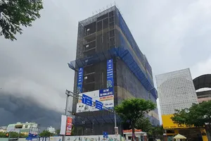 Xây cao ốc sai giấy phép ngay giữa trung tâm TP Đà Nẵng