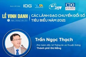 Vinh danh 18 người là 'lãnh đạo chuyển đổi số tiêu biểu năm 2021'