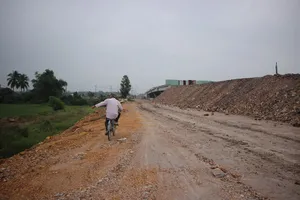 Đường vành đai phía Tây ngàn tỉ đồng của Đà Nẵng chậm tiến độ