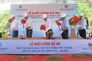 Đà Nẵng khởi công dự án quan trắc nguồn nước tại tỉnh Quảng Nam