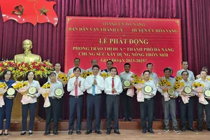 Đà Nẵng hỗ trợ Hòa Vang xây dựng nông thôn mới, sớm thành thị xã