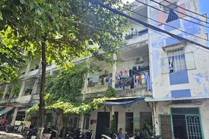 Chung cư xuống cấp tại Đà Nẵng sẽ thành công viên, bãi đỗ xe