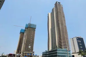 Đà Nẵng yêu cầu giữ an toàn các công trình cao tầng đang thi công trước bão Trà Mi