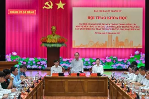 Phát huy vai trò xung kích của báo chí trong bảo vệ nền tảng tư tưởng của Đảng