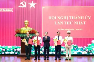 Công bố lãnh đạo chủ chốt các cơ quan thuộc Thành ủy Đà Nẵng