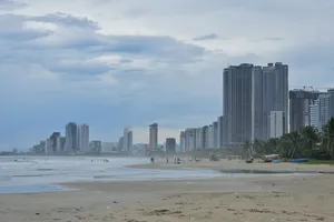 Đà Nẵng phát công điện ứng phó áp thấp nhiệt đới mạnh lên thành bão