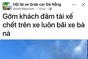 Thực hư thông tin 'khách đâm tài xế chết' tại bãi xe ở Đà Nẵng