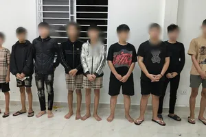 Công an bắt nhóm thiếu niên trộm nhiều xe máy