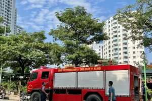 Hà Nội: Cháy lớn gần Viện Y học cổ truyền Quân đội