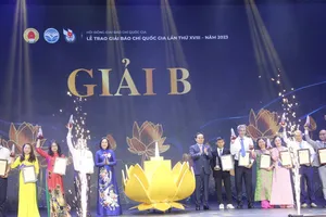 Báo Pháp Luật TP.HCM đoạt Giải Báo chí quốc gia, thể loại phóng sự điều tra