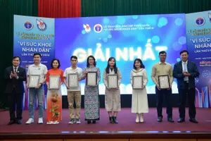 Báo Pháp Luật TP.HCM đạt giải nhất giải báo chí toàn quốc 'Vì sức khỏe nhân dân'