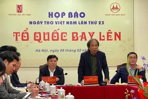 'Tổ quốc bay lên' là chủ đề của Ngày thơ Việt Nam 2025