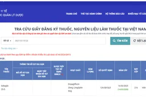 Bộ Y tế hướng dẫn cách tra cứu thuốc được cấp phép lưu hành