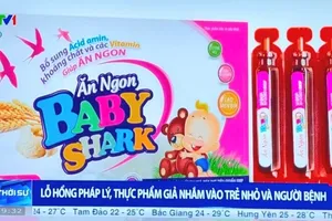 Phát hiện 2 thực phẩm bảo vệ sức khỏe dùng cho trẻ nghi là hàng giả